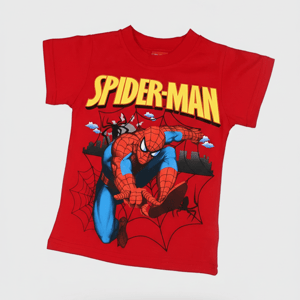 Marvel Spiderman Printed Red T-Shirt - Feel The Superhero Vibes Marvel Spiderman Printed Red T-Shirt - Feel The Superhero Vibes