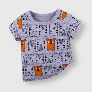 Timeless Fashion Statements - Superman And Tiger Printed T-Shirts