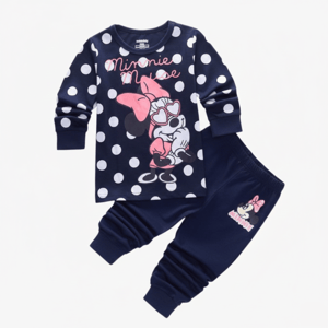 Mini Mouse Printed Black T-Shirt Set Mini Mouse Printed Black T-Shirt Set