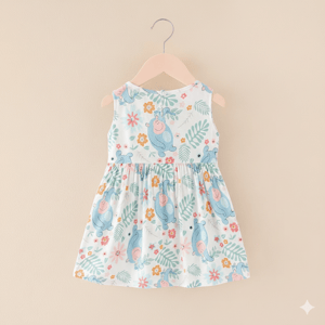 Happy Monkey Viscose Cotton Summer Dress Happy Monkey Viscose Cotton Summer Dress