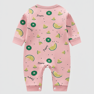 Stylish Pink Melon Jumpsuit In Pure Cotton Stylish Pink Melon Jumpsuit In Pure Cotton
