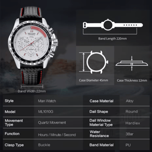 Megir - Men's Dress Watches 5