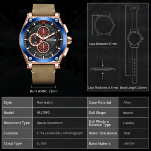 Megir - Men's Dress Watches 4