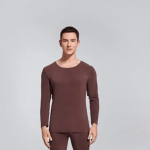 Men's Cozy Velvet Pajama Set – Long Sleeve & Pants