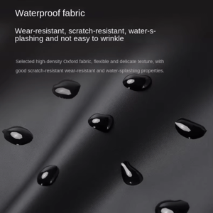 Crossbody Bag with Multiple Pockets and Zipper Closure