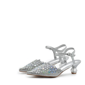 Sophisticated Rhinestone-Embellished Pumps for Events