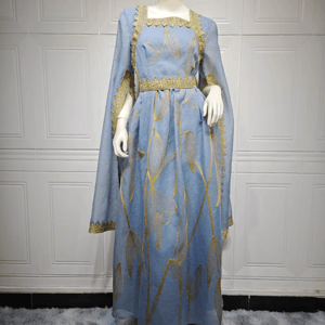 Elegant Embroidered Kaftan Abaya for Women – Party Ready
