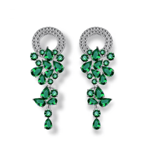 Elegant Marquise Cut Cubic Zirconia Dangle Earrings for Women Elegant Marquise Cut Cubic Zirconia Dangle Earrings for Women