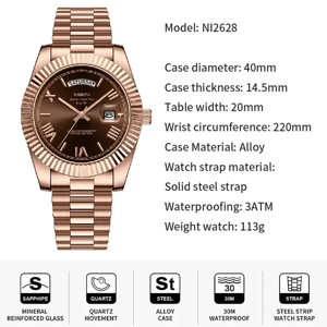 Nibosi - Men's Dress Watches 3