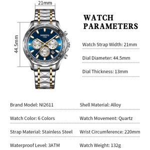 Nibosi - Men's Dress Watches 4