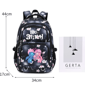 Fun and Practical Lilo & Stitch Waterproof Backpack for Teens
