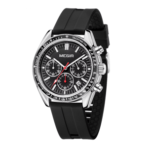 Men's Multifunction Sports Watch with Chronograph and Waterproof Features Men's Multifunction Sports Watch with Chronograph and Waterproof Features