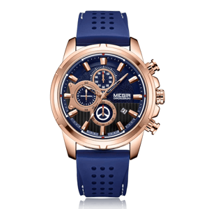 Luxury Business Watch for Men with Leather Strap and Waterproof Features