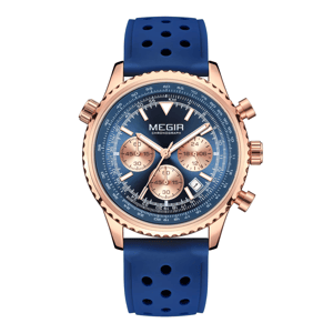 Luxury Sports Quartz Watch with Chronograph and Waterproof Features Luxury Sports Quartz Watch with Chronograph and Waterproof Features