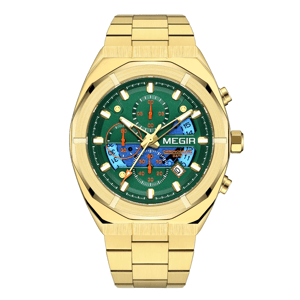 Men's Chronograph Quartz Business Watch with Stainless Steel Strap Men's Chronograph Quartz Business Watch with Stainless Steel Strap