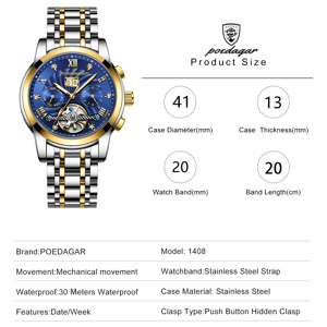 Poedagar - Men's Dress Watches 5