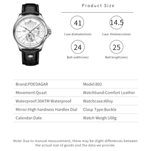 Poedagar - Men's Dress Watches 5