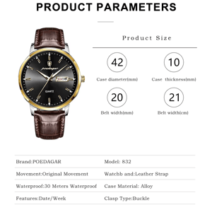 Poedagar - Men's Dress Watches 5