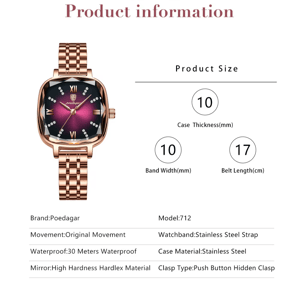 Poedagar - Women's Dress Watches 5