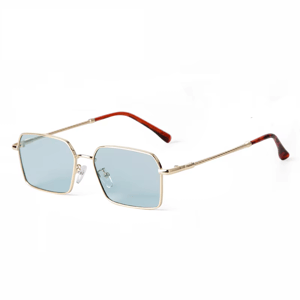 Fashion Square Metal Sunglasses with Gradient UV400 Sorvino - Women's Square Sunglasses 1