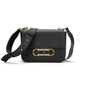 Autumn Winter Leather Flip Crossbody Bag for Daily Commute