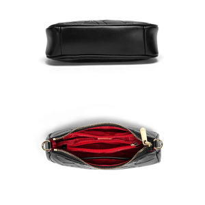 Elegant Women's Letter-Print Shoulder Bag with Spacious Interior