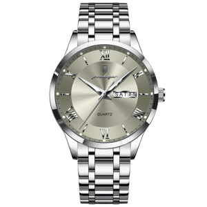 Timeless Elegance Men's Quartz Stainless Steel Wristwatch Timeless Elegance Men's Quartz Stainless Steel Wristwatch