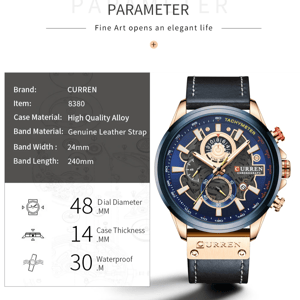 Curren - Men's Dress Watches 4