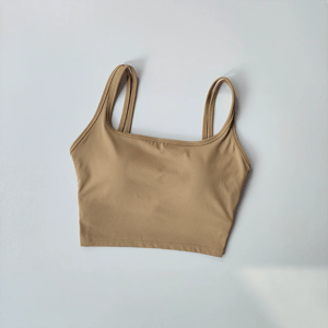 U-Shaped Back Sports Bra for Running and Fitness Support