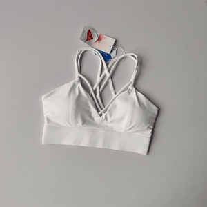 Shockproof Sports Bra with Stylish Back for Summer Workouts