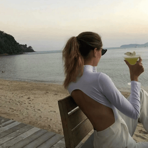 Elegant Long Sleeve Backless Bodysuit With Turtleneck Style