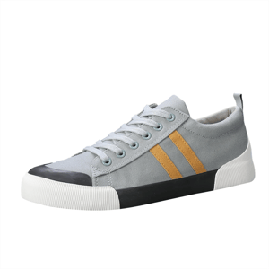 Low-Top Canvas Vulcanized Sneakers for Men Spring Summer