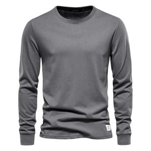 Men’s Long Sleeve Cotton T-Shirt for Everyday Casual Style Men’s Long Sleeve Cotton T-Shirt for Everyday Casual Style