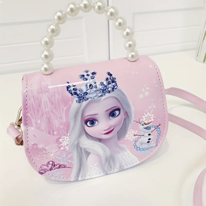 Charming Cartoon Princess Shoulder Bag for Girls' Everyday Use