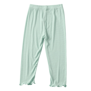 Breathable Lightweight Long Pants for Girls in Soft Ice Silk