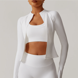 Slim Fit Quick-Dry Sports Jacket for Running and Yoga