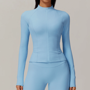 Slim Fit Quick-Dry Sports Jacket for Running and Yoga