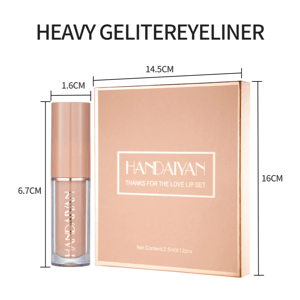 12-Color Velvet Matte Liquid Lipstick Gift Box Set Handaiyan - Women's Lips 5