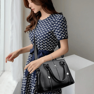 Elegant Leather Handbag Women Casual Crossbody Shoulder Bag Vanderwah - Women's Handbags 2