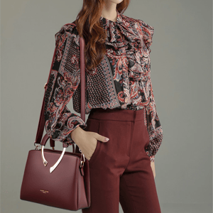 Luxury PU Leather Handbag for Women Elegant Everyday Shoulder Bag