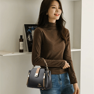 Luxury Soft Leather Handbag Women’s Shoulder Crossbody