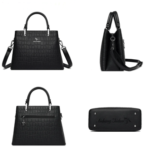 Elegant Genuine Leather Women’s Handbag Stylish Crossbody Shoulder Bag Elegant Genuine Leather Women’s Handbag Stylish Crossbody Shoulder Bag