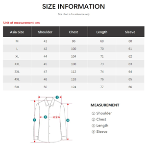 Men’s Long Sleeve Business Shirt Smart Casual Classic Style