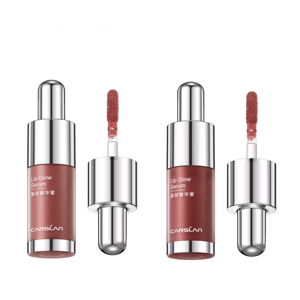 Hydrating Lip Glow Serum Set with Plumping Gloss Effect Carslan - Women's Lips