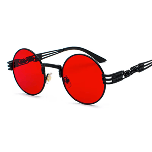 Vivibee - Men's Round Sunglasses 4