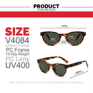 Retro Cat Eye Sunglasses for Women with UV Protection Vivibee - Women's Cat Eye Sunglasses 4