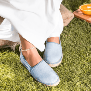 Dia Baby Blue Zhivago Shoes with Soft Handmade Design Dia Baby Blue Zhivago Shoes with Soft Handmade Design