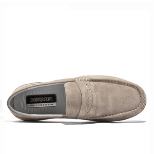 Elegant Genuine Leather Loafers for Men with Breathable Comfort