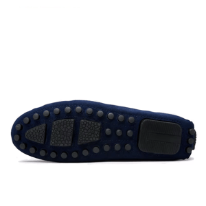 Handmade Cow Suede Loafers for Men with Breathable Comfort