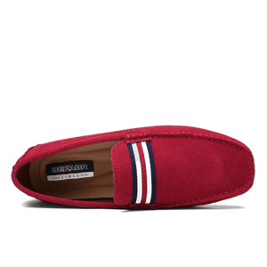 Stylish Suede Loafers for Men with Breathable Comfort Design